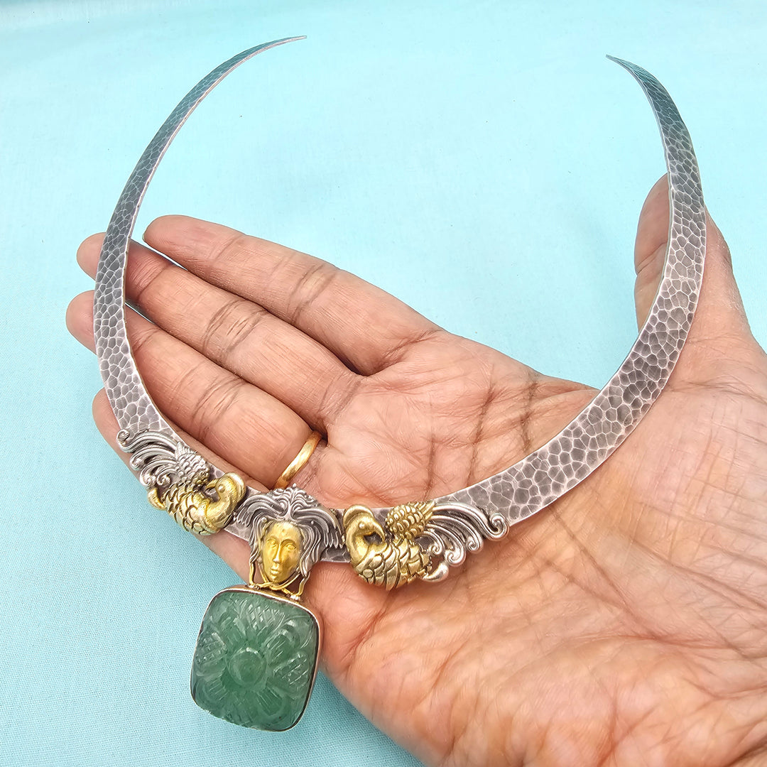 Silver oxidized Hasli