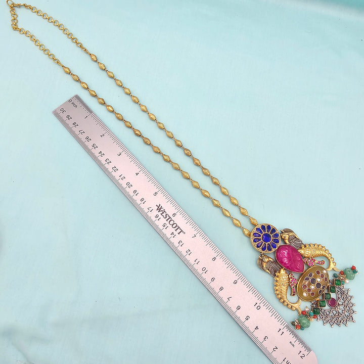 Silver Dual Tone Necklace