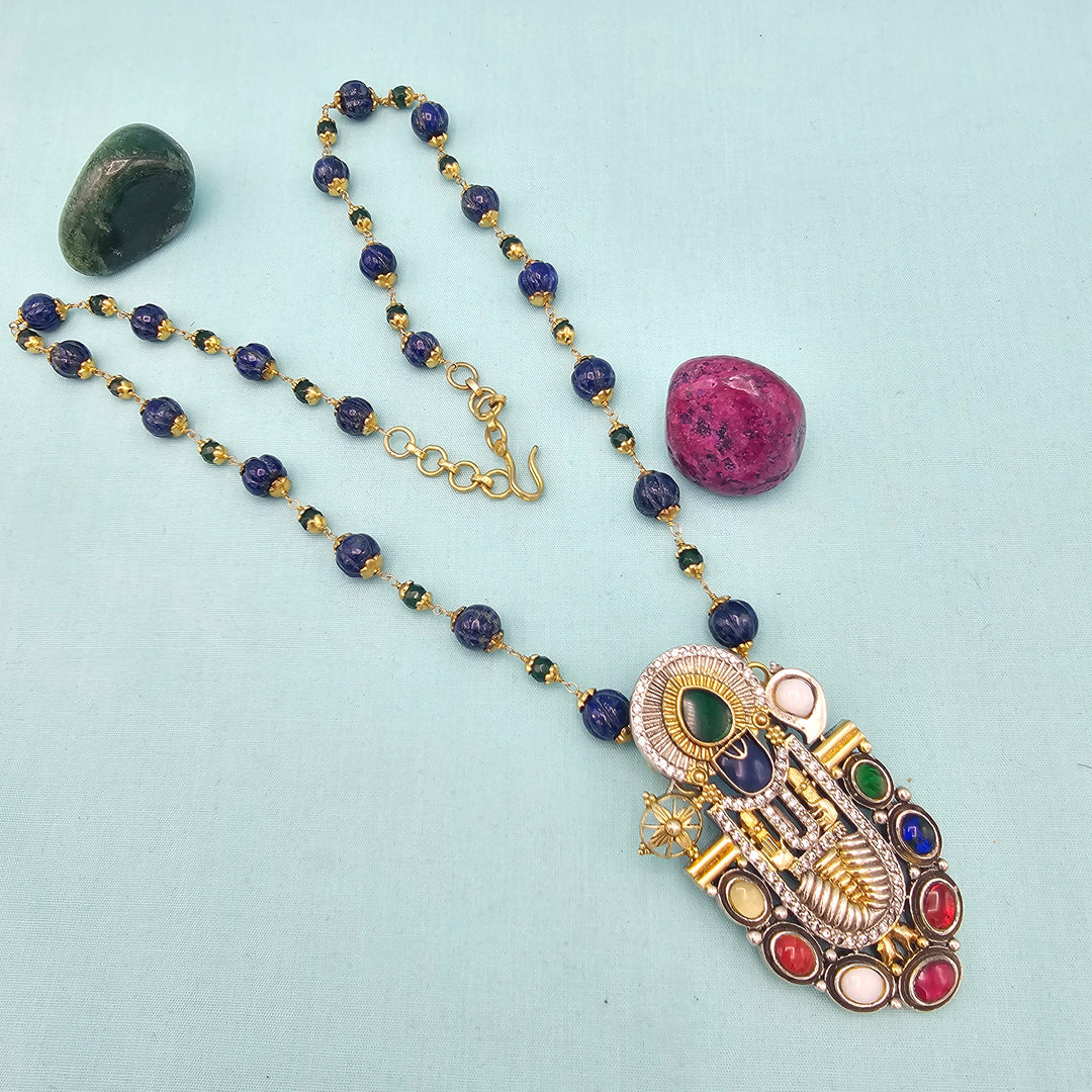 Silver Dual Tone Necklace