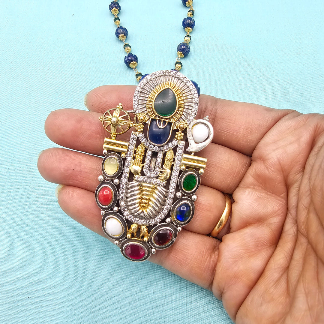 Silver Dual Tone Necklace
