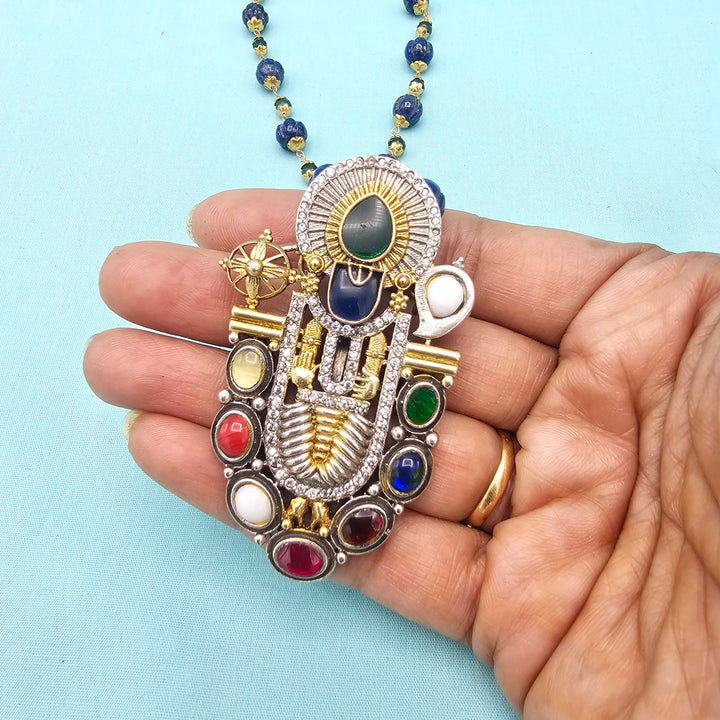 Silver Dual Tone Necklace