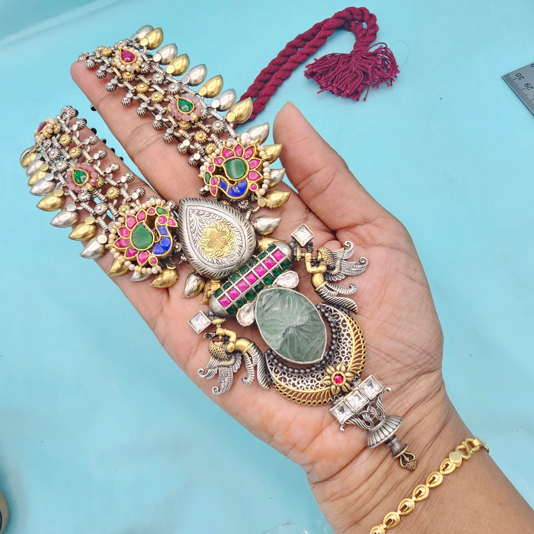 Silver Dual Tone Necklace