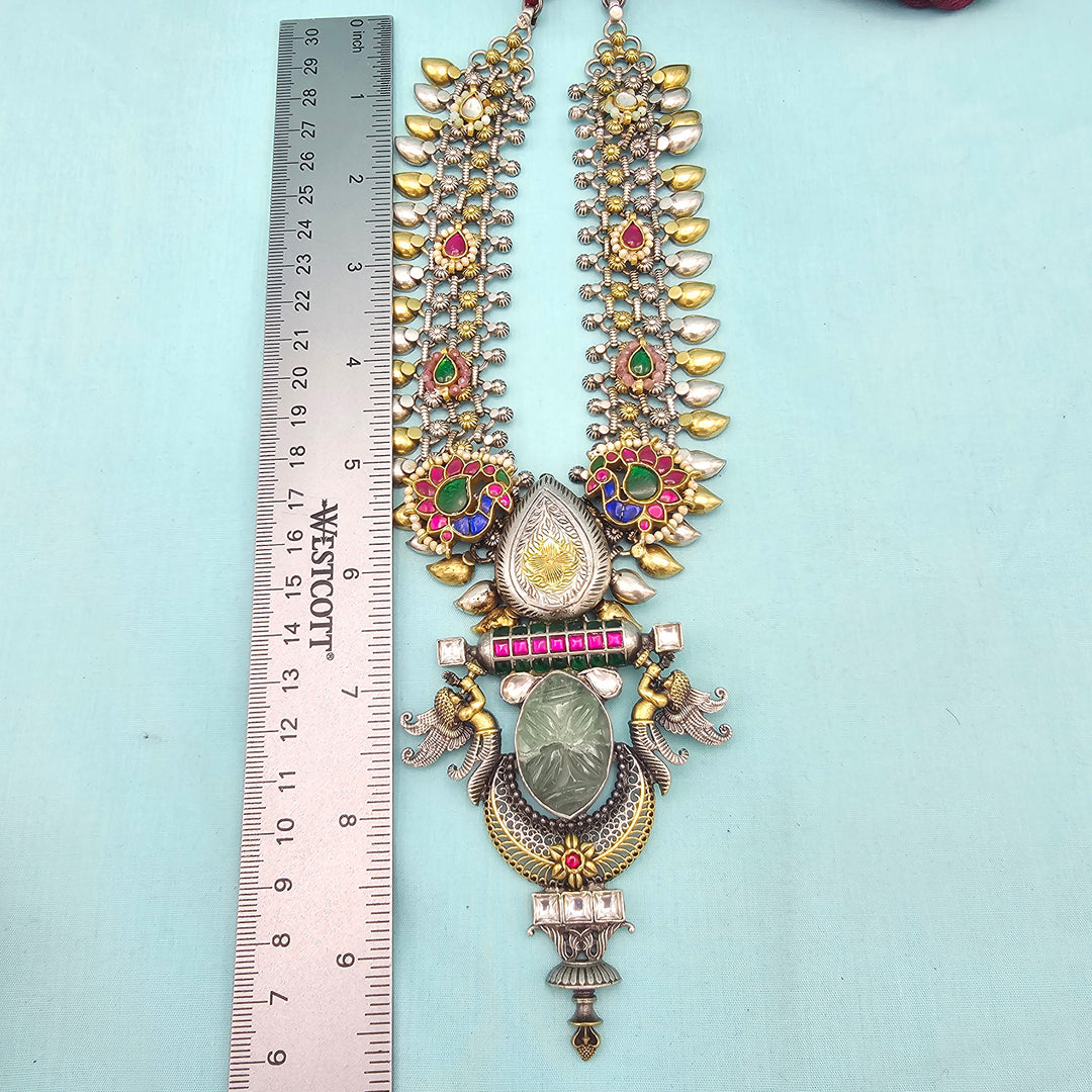 Silver Dual Tone Necklace