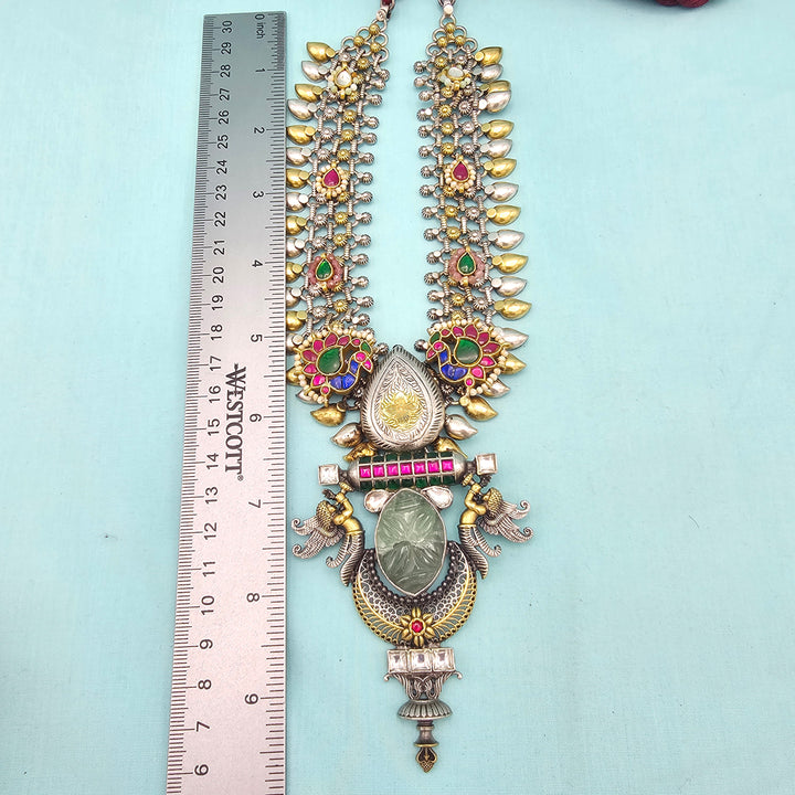 Silver Dual Tone Necklace