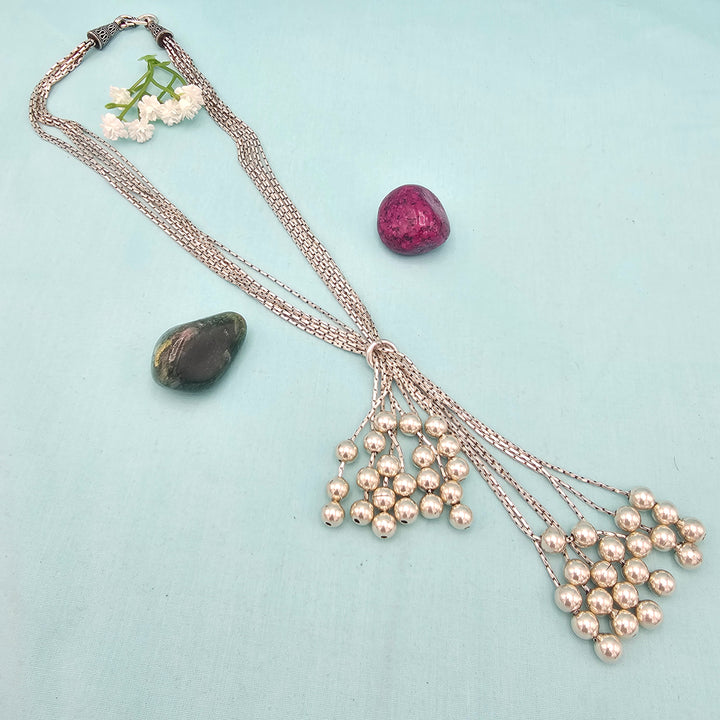 Oxidized Silver Chain