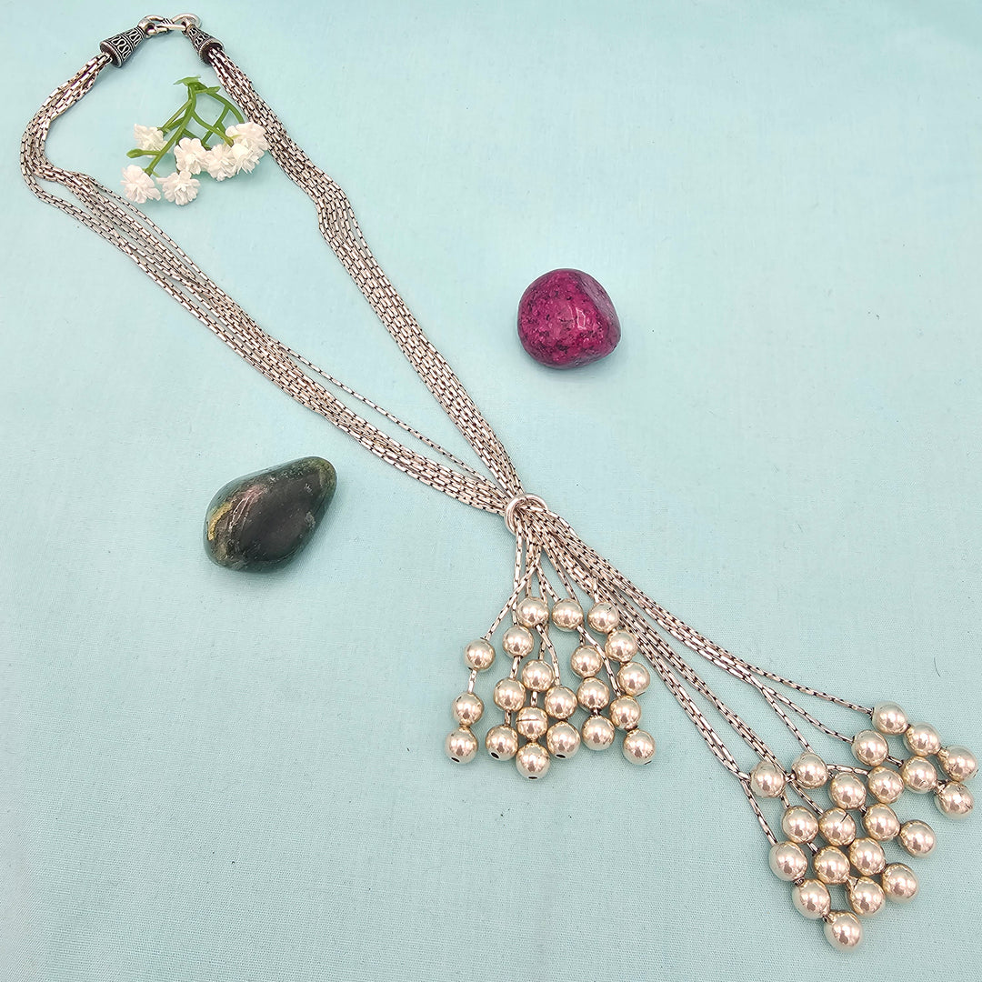 Oxidized Silver Chain