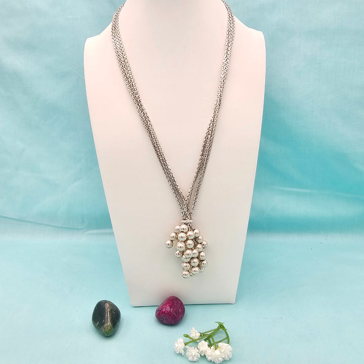 Oxidized Silver Chain