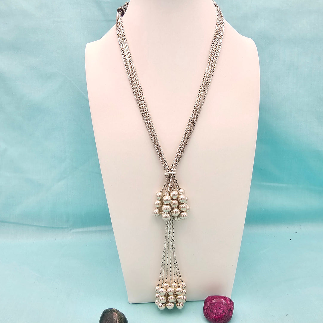 Oxidized Silver Chain