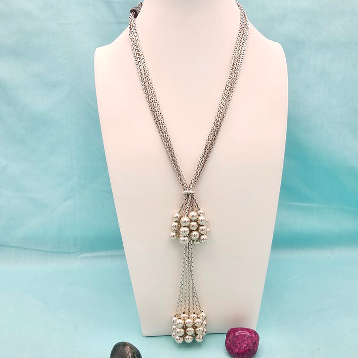Oxidized Silver Chain