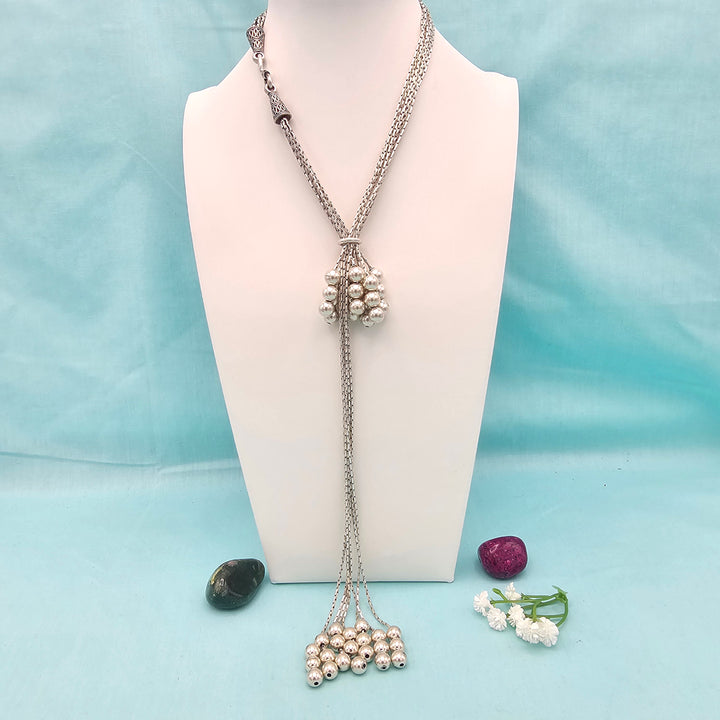 Oxidized Silver Chain