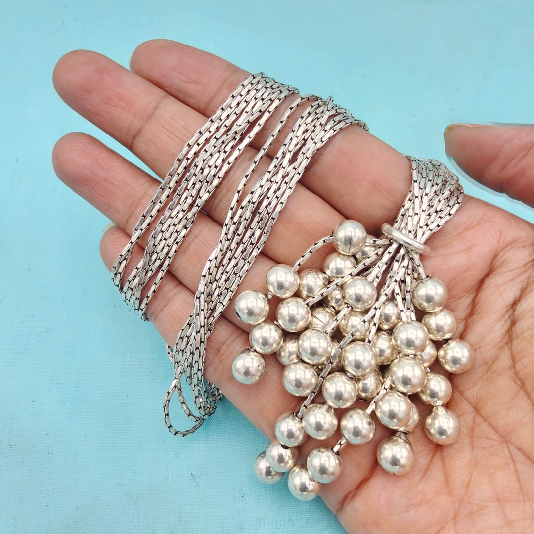 Oxidized Silver Chain