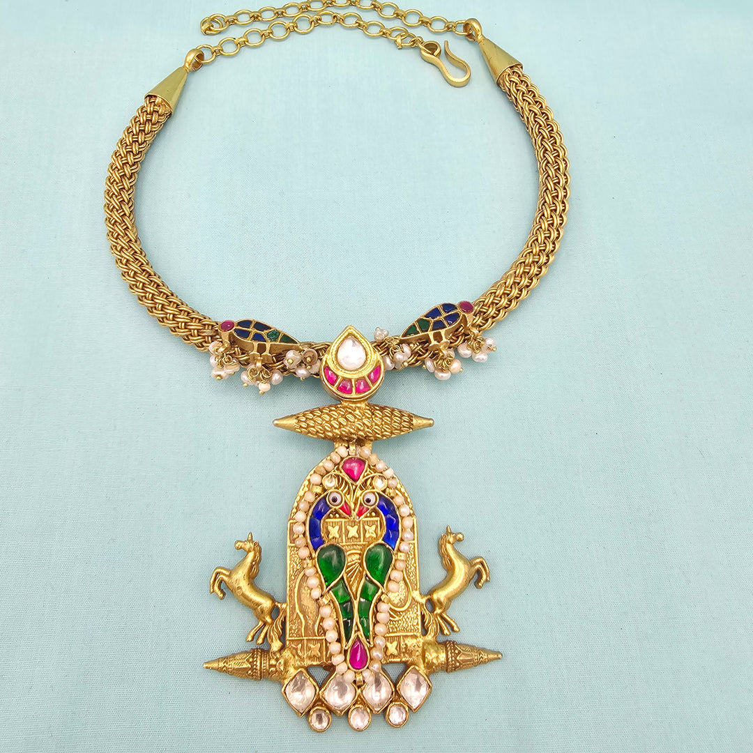 Silver Fusion Apala Necklace