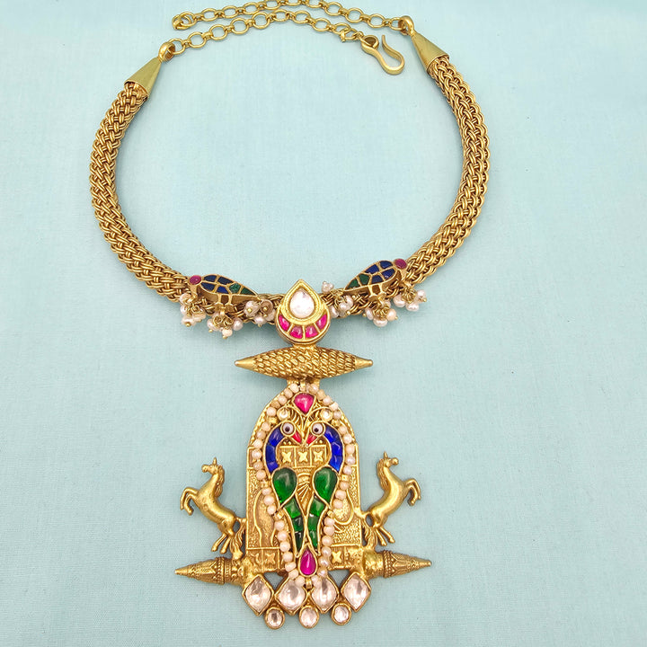 Silver Fusion Apala Necklace