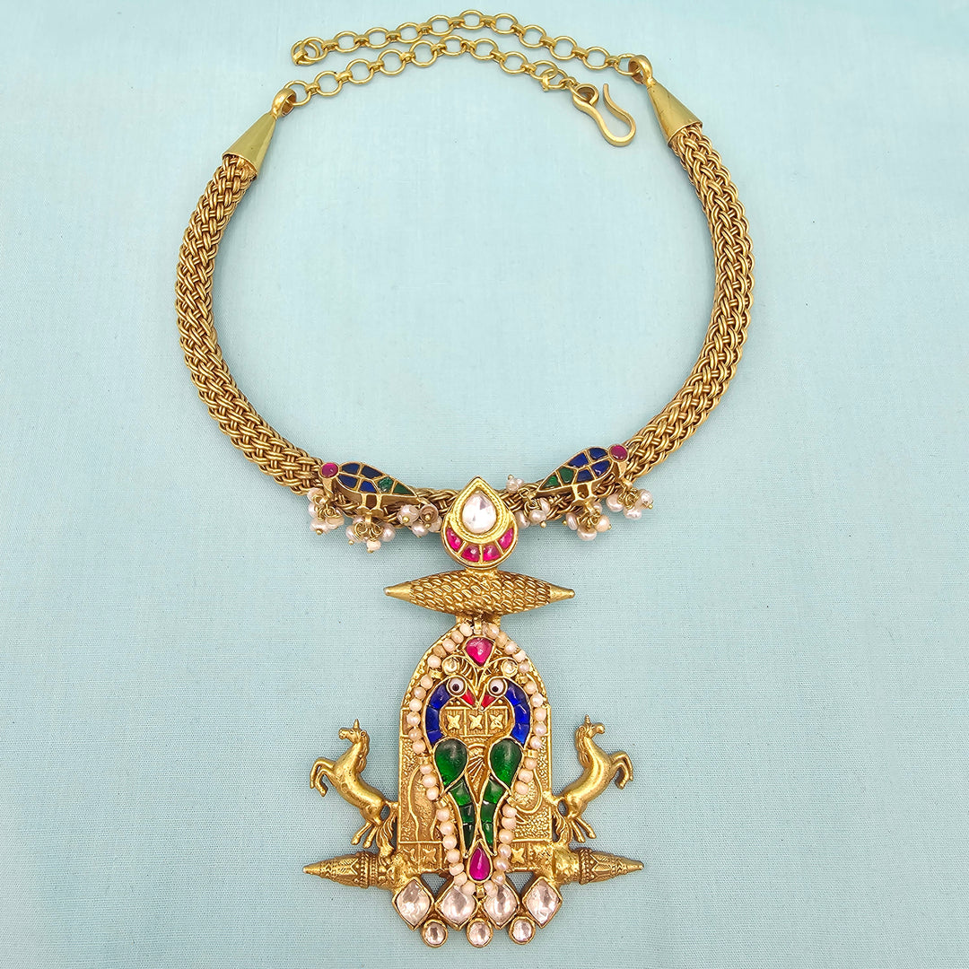 Silver Fusion Apala Necklace