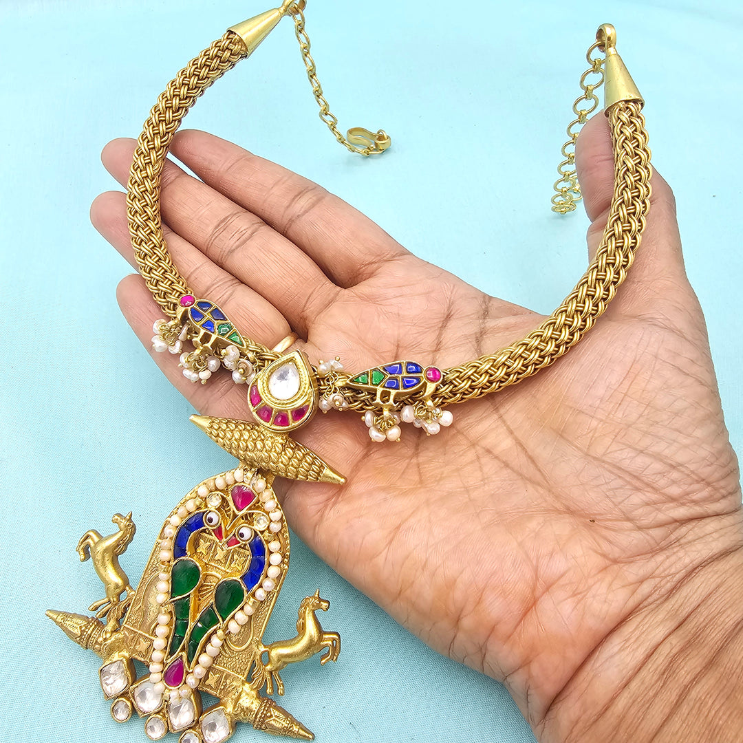 Silver Fusion Apala Necklace