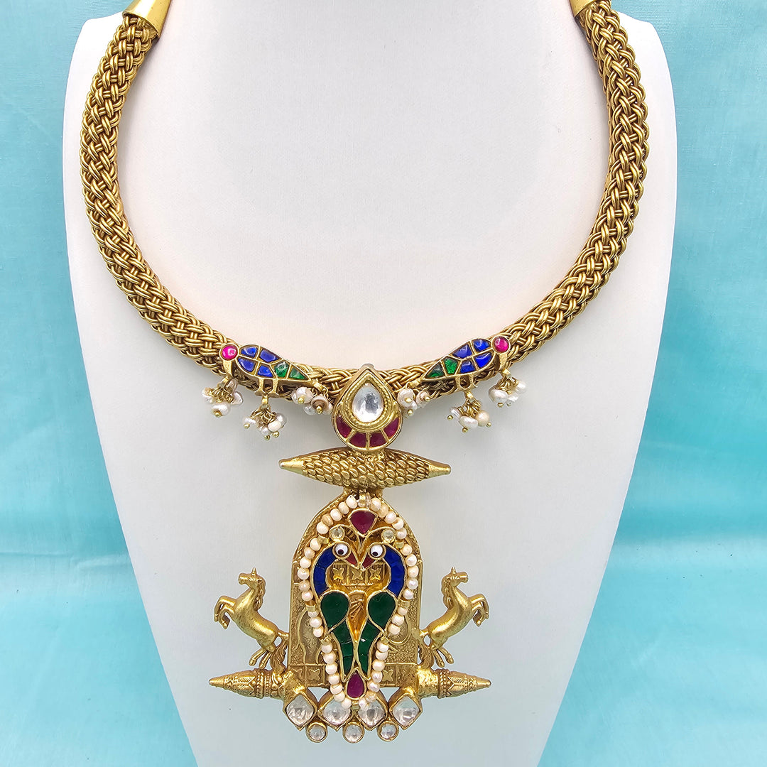 Silver Fusion Apala Necklace