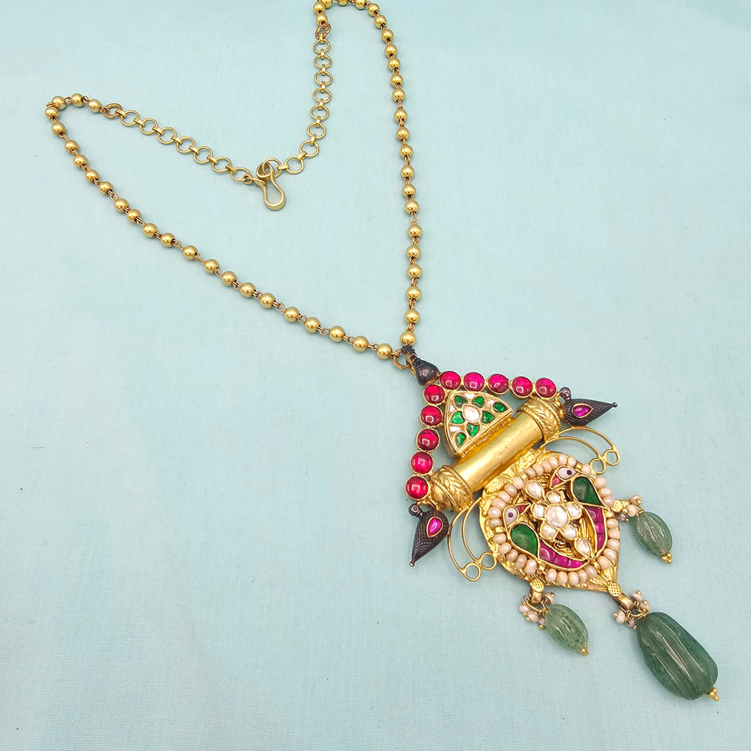 Fusion long necklace