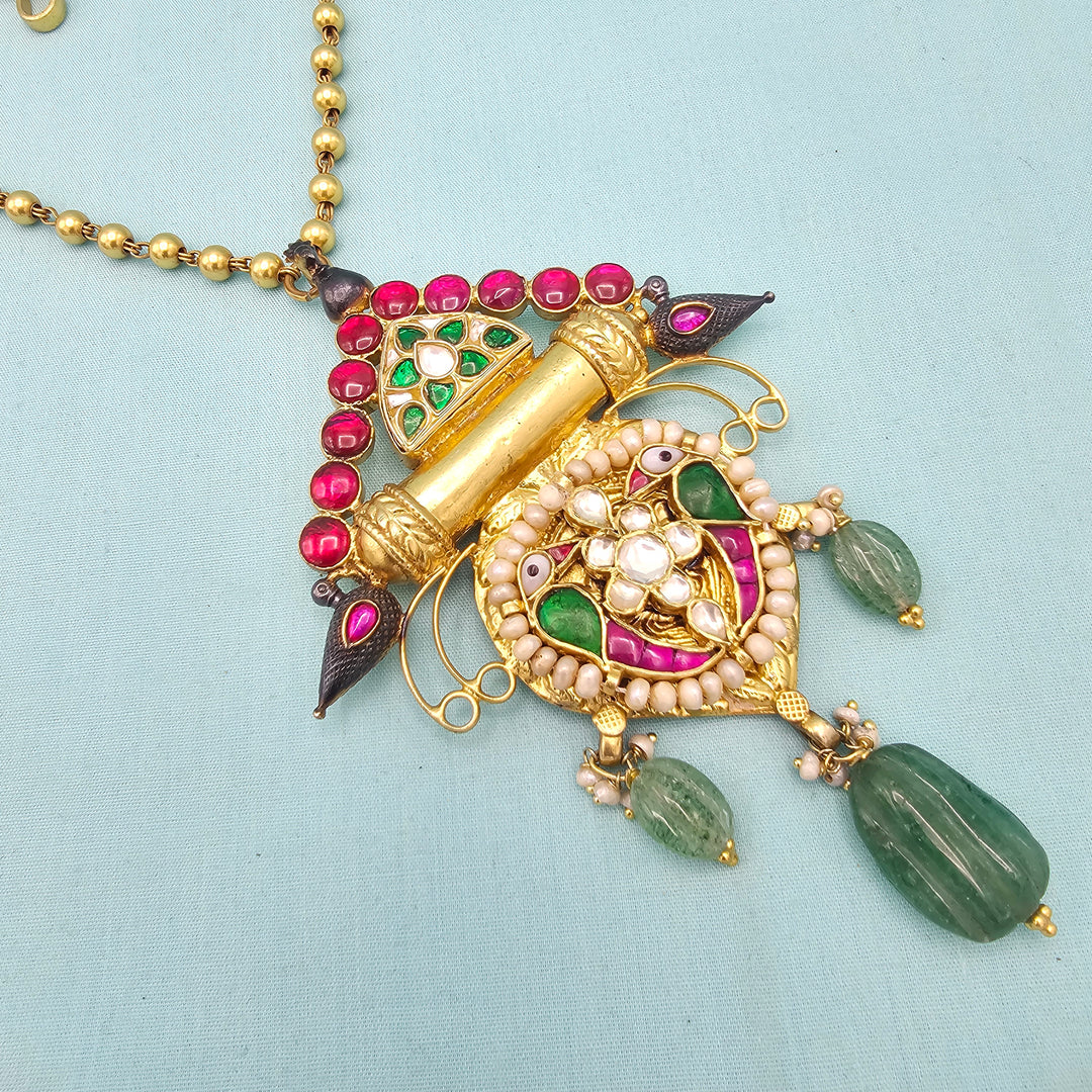 Fusion long necklace