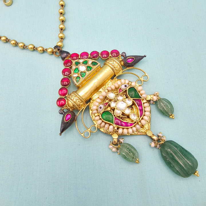 Fusion long necklace