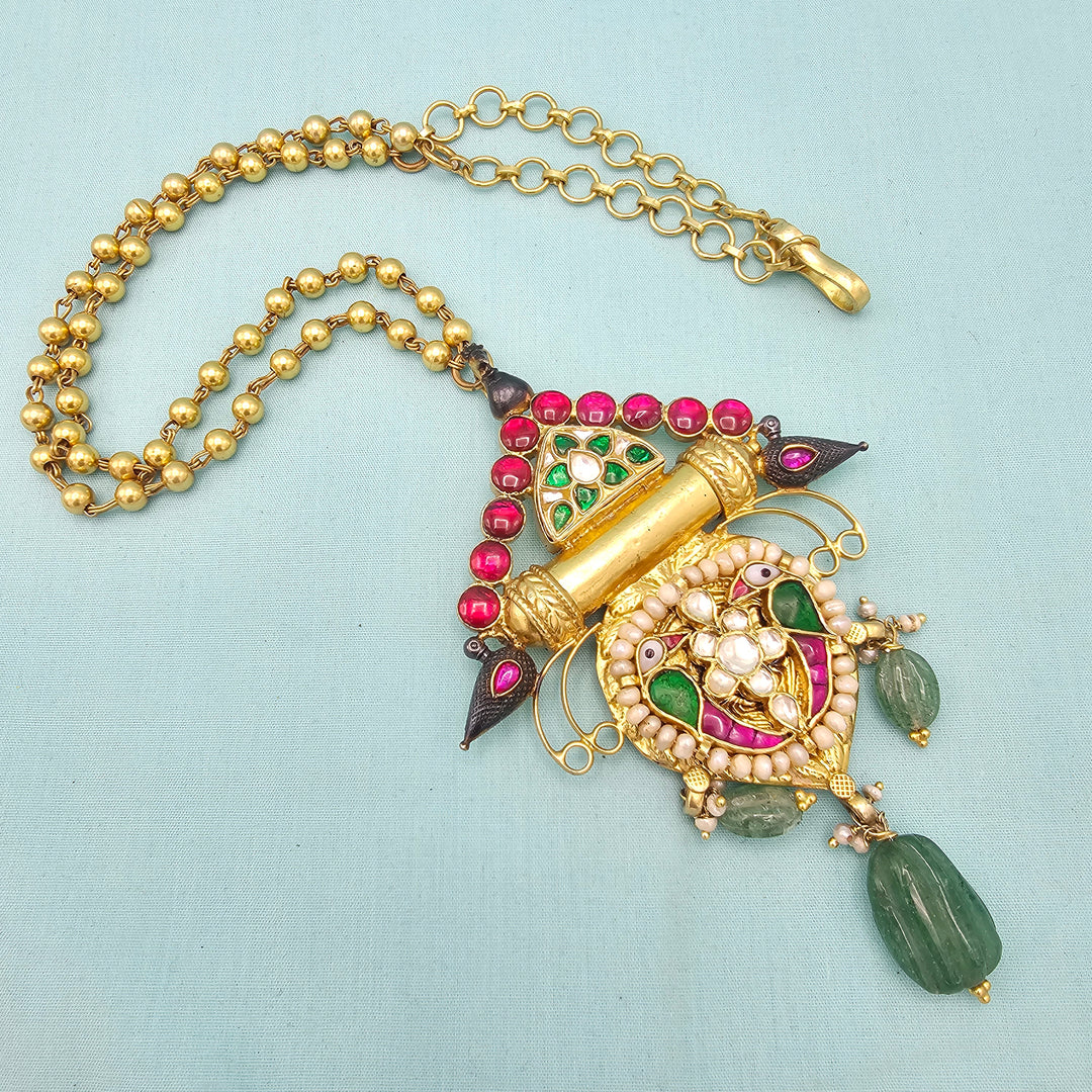 Fusion long necklace