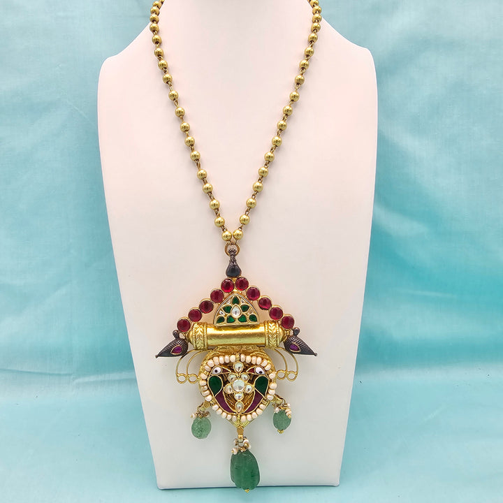 Fusion long necklace