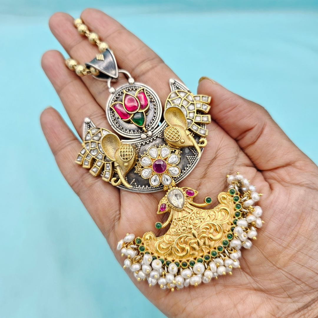 Fusion Kundan necklace