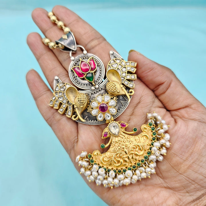 Fusion Kundan necklace
