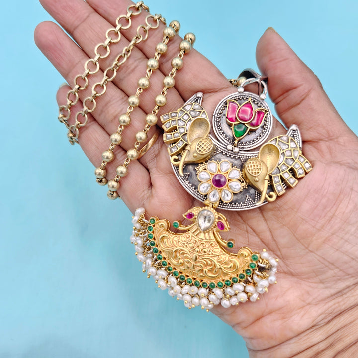 Fusion Kundan necklace