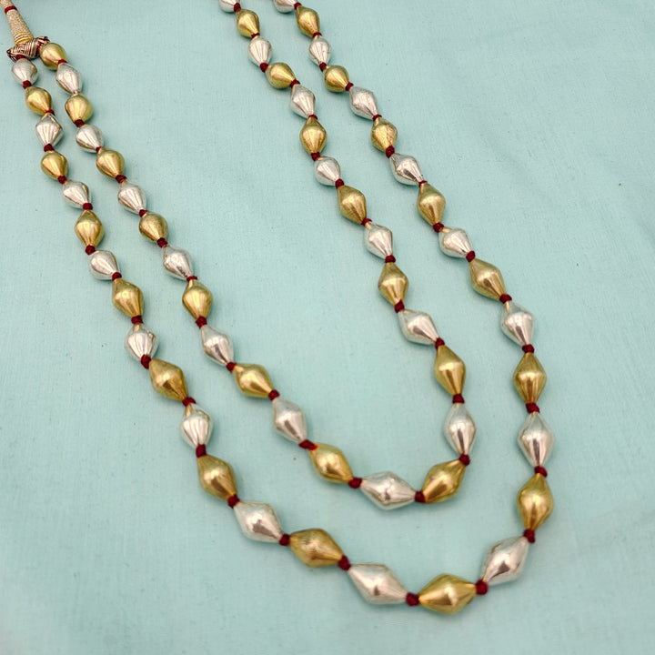 Silver Dholki Necklace