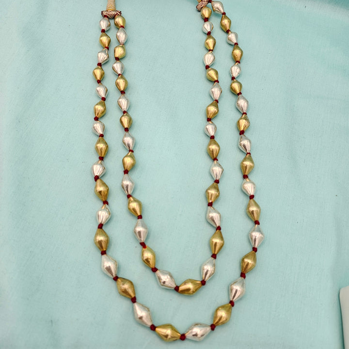 Silver Dholki Necklace