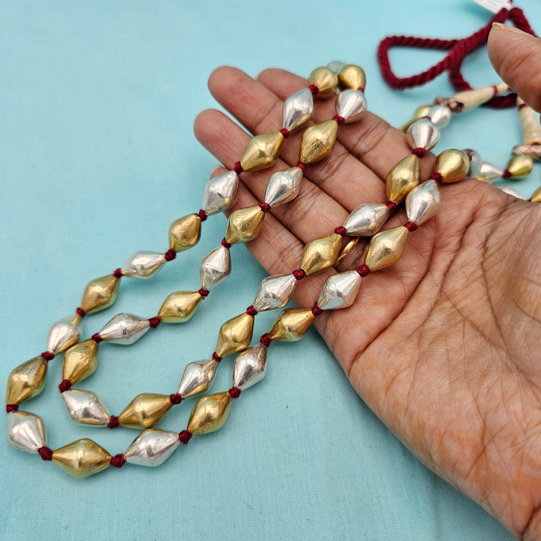 Silver Dholki Necklace