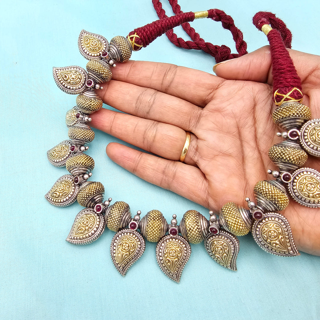 Silver Mangomala Necklace