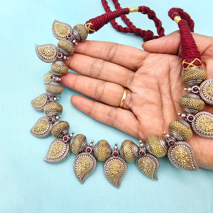 Silver Mangomala Necklace