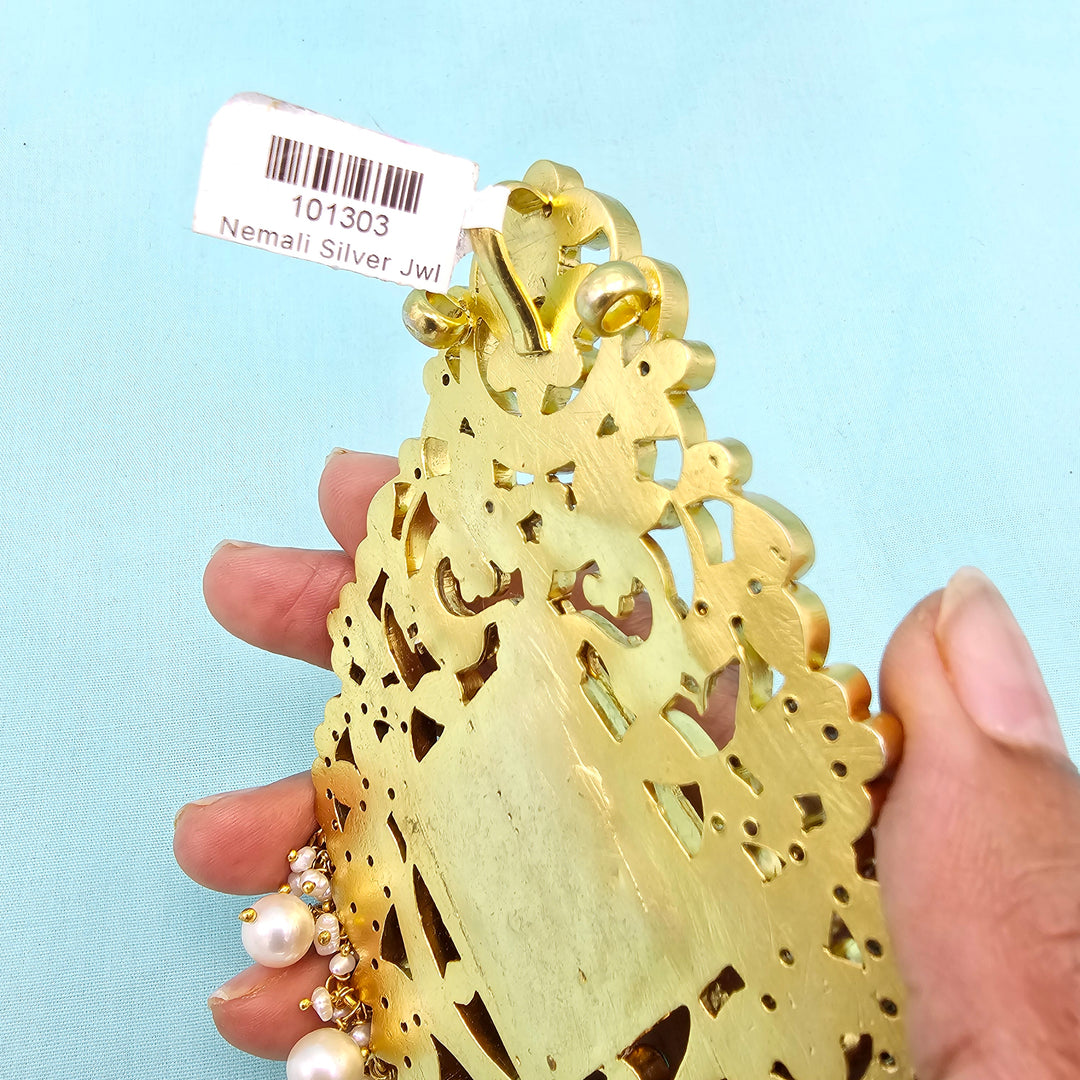 Fusion Kundan Pendant