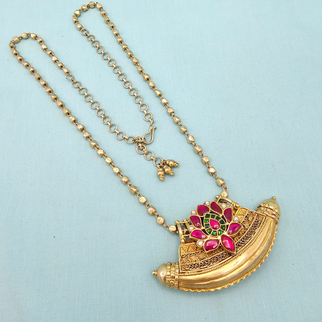 Fusion Kundan necklace