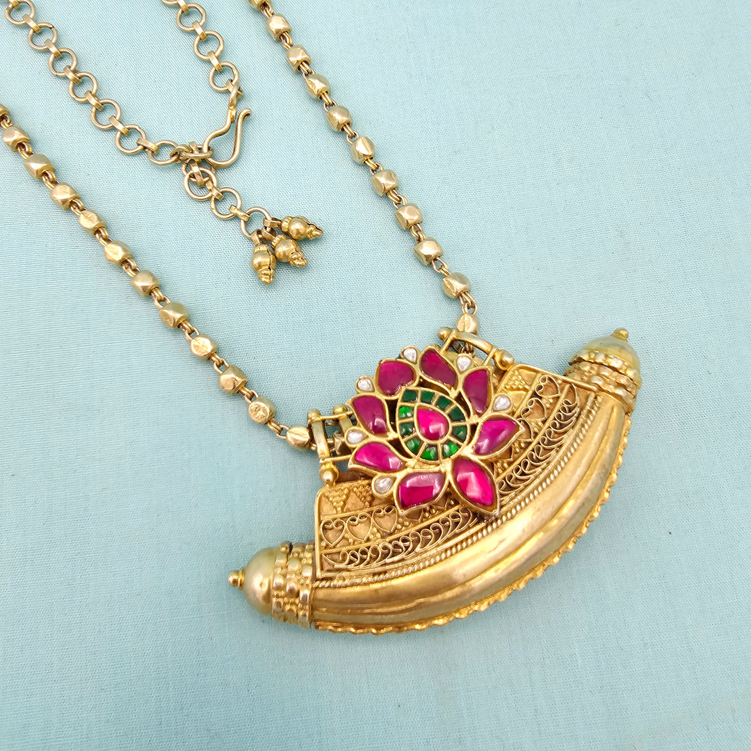 Fusion Kundan necklace