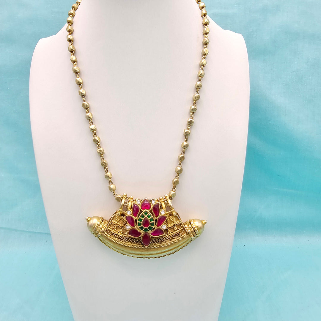 Fusion Kundan necklace