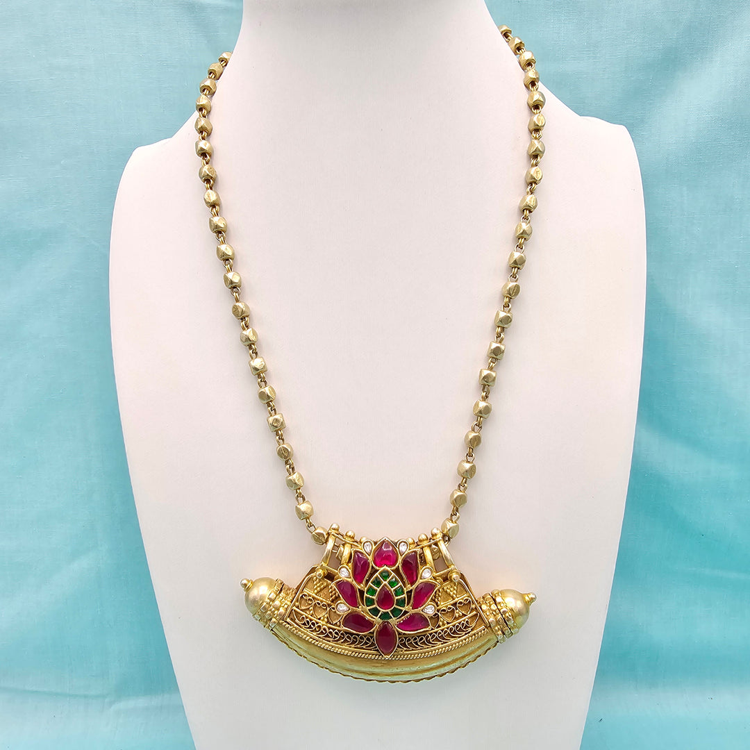 Fusion Kundan necklace