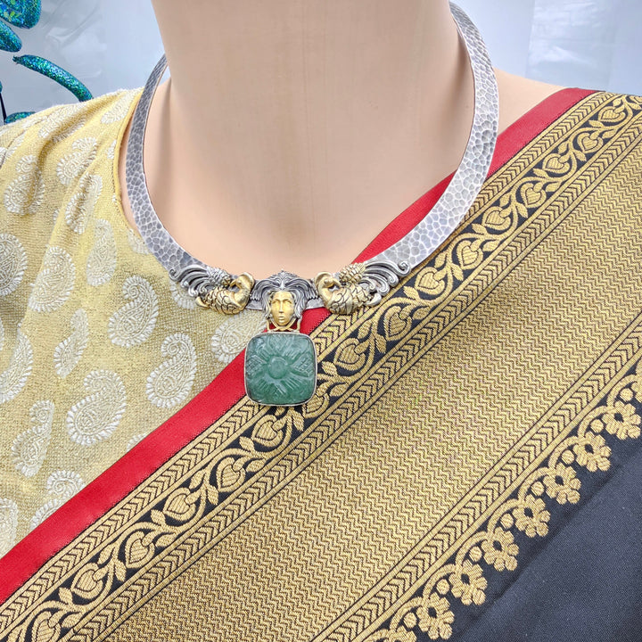 Silver oxidized Hasli