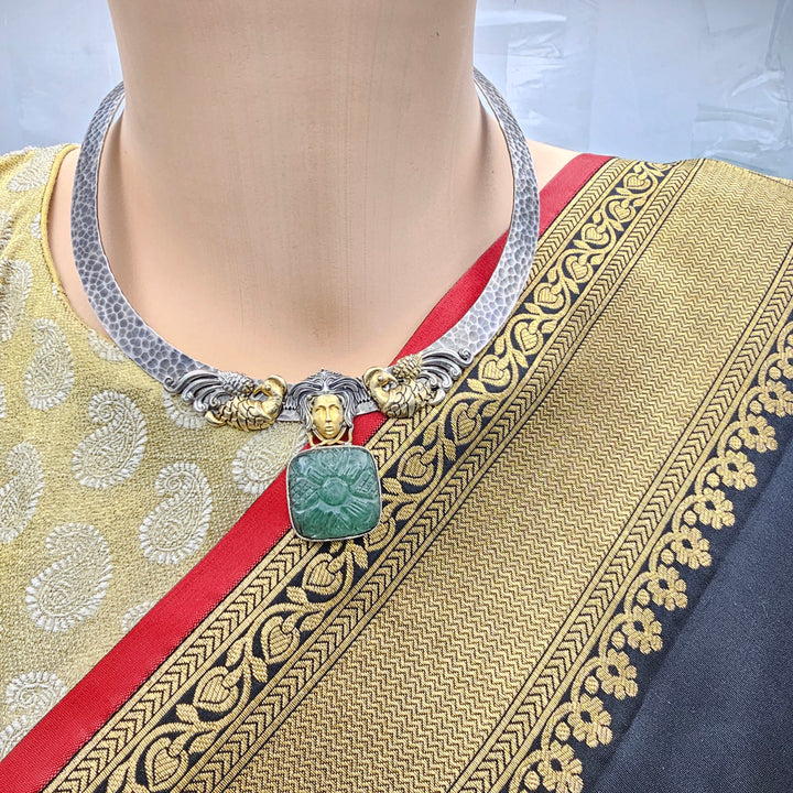 Silver oxidized Hasli