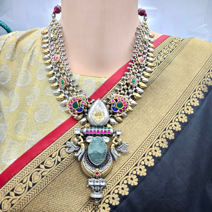 Silver Dual Tone Necklace