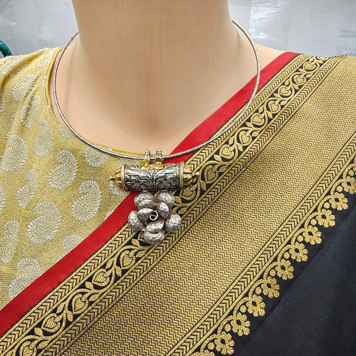Silver Dual Tone Necklace