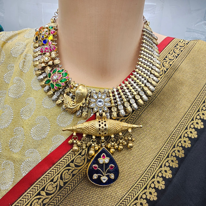 Silver Dual Tone Necklace