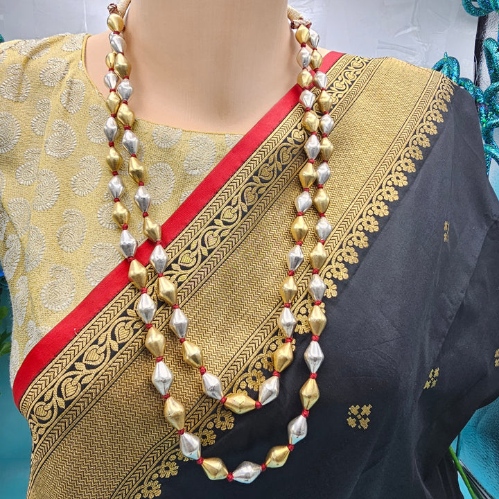 Silver Dholki Necklace