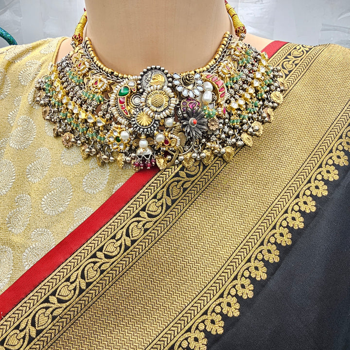 Silver Dual Tone Necklace