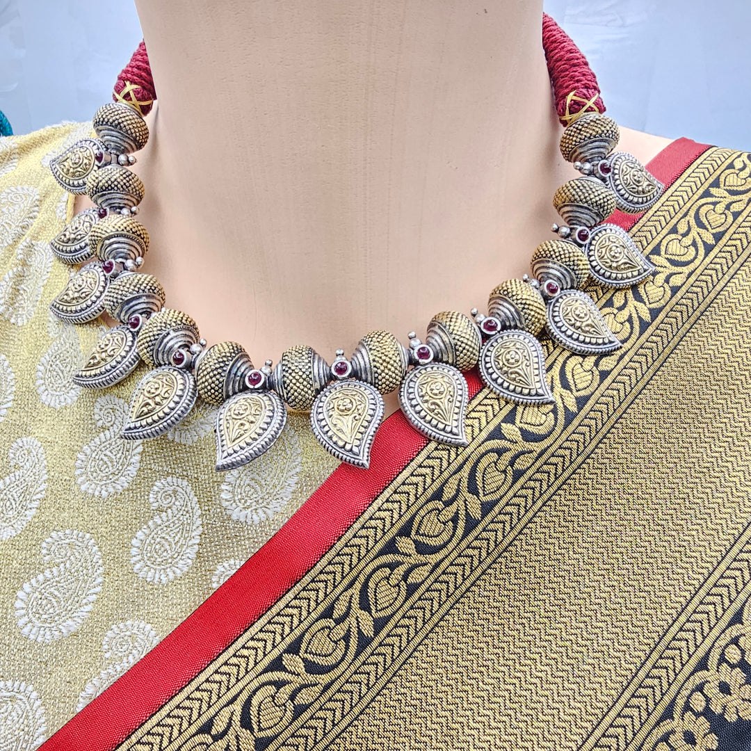 Silver Mangomala Necklace