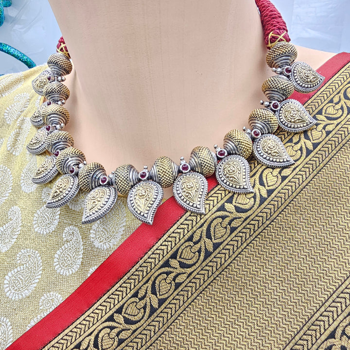 Silver Mangomala Necklace