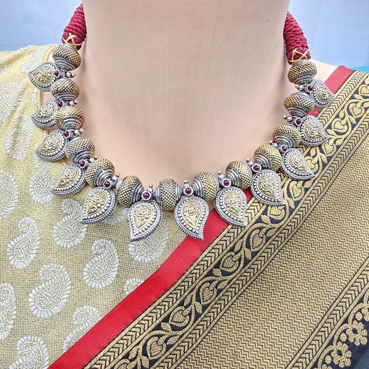 Silver Mangomala Necklace