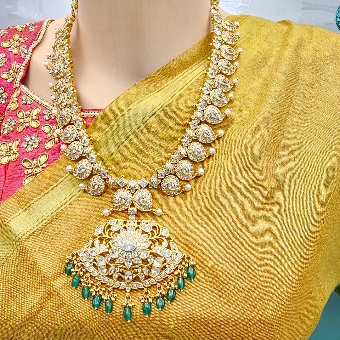 CZ Mango Mala Set