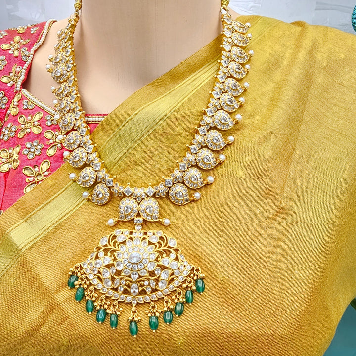 CZ Mango Mala Set